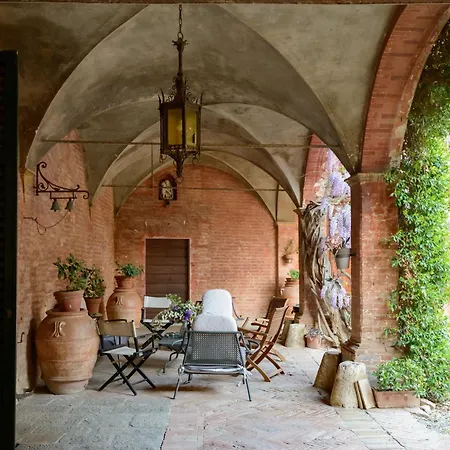 Vila Al Glicine Di Sant'abondio Siena