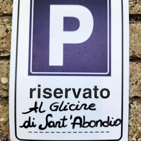 Al Glicine Di Sant'abondio 빌라 *